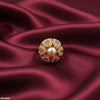 Pearl Flower Ring Adjustable