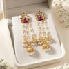 Pearl Jhumki Drop Earrings