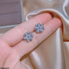 Marquise Flower Zircon Pendent Set