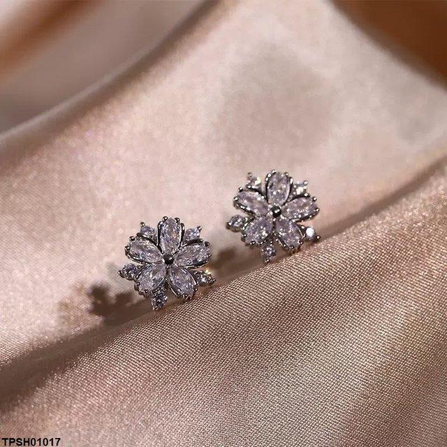 Marquise Flower Zircon Pendent Set