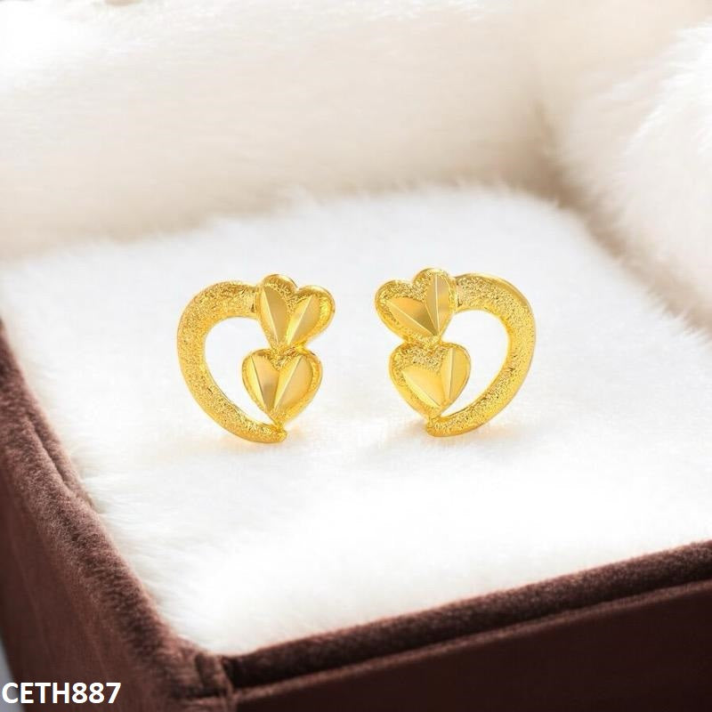 Double Heart Tops Pair