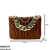 Linked Chain Embroidery Bag