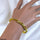 Crossover Hand Bracelet