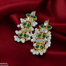 Tear Pearl Drop Earrings