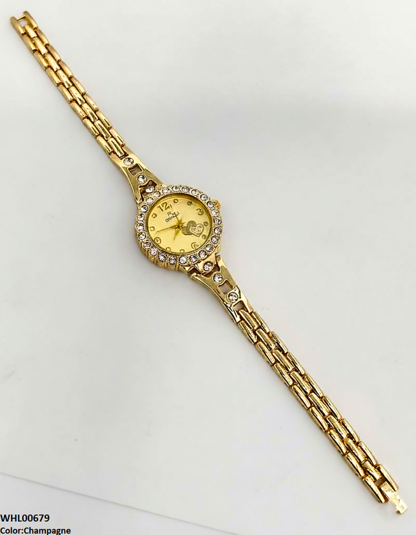 Round Heart Dial Women's Watch