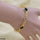 Clover Beads Bracelet Openable