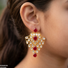 Heart Tear Drop Earrings