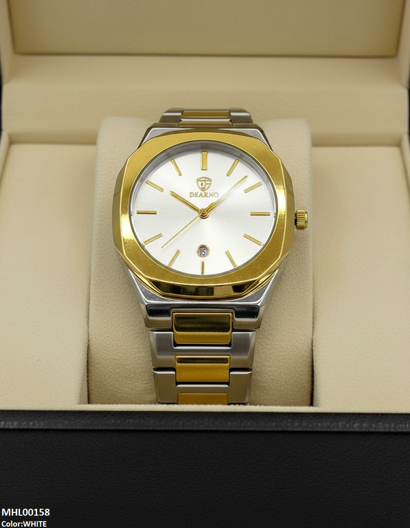 Round Dial Men's Watch