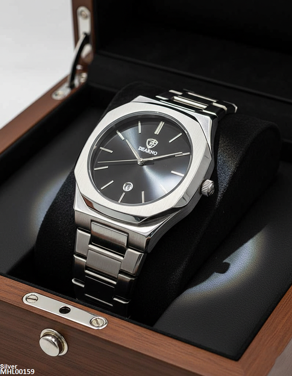 Round Dial Men's Watch