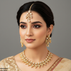Oval Leaf Necklace Set