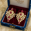 Heart Tear Drop Earrings