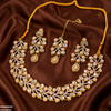 Oval Flower Necklace Set