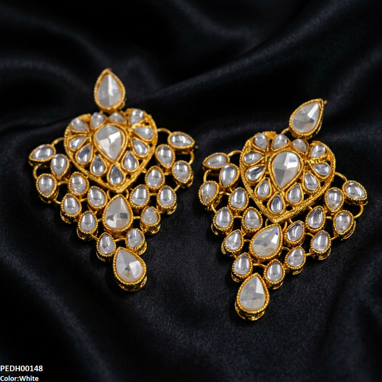 Heart Tear Drop Earrings