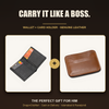 Leather Wallet & Card Holder Gift Set