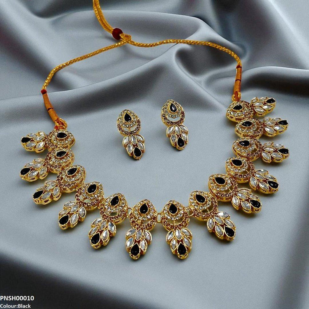 Marquise/Tear Necklace Set