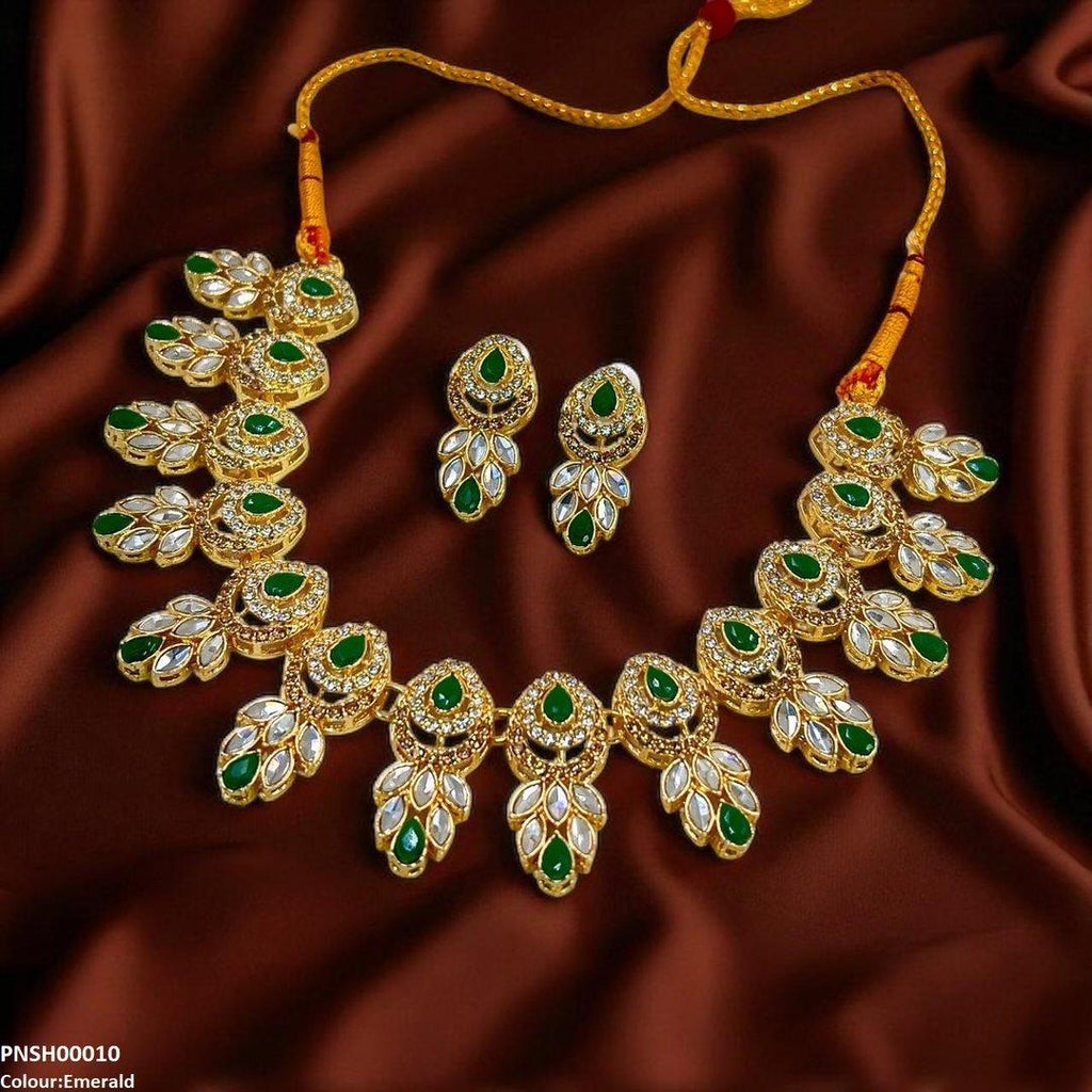 Marquise/Tear Necklace Set