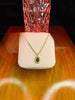 Stainless Steel 18k Black Opal Rope Chain Necklace