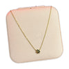 Stainless Steel 18k Blossom Gold Necklace
