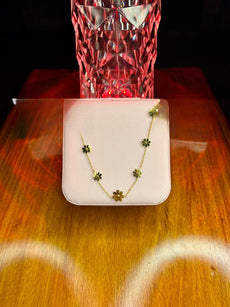 Stainless Steel 18k Blossom Luxury Necklace