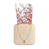 Stainless Steel 18k Blossom Shine Necklace Earring Set