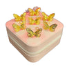 Stainless Steel 18k Butterfly Gold Ring