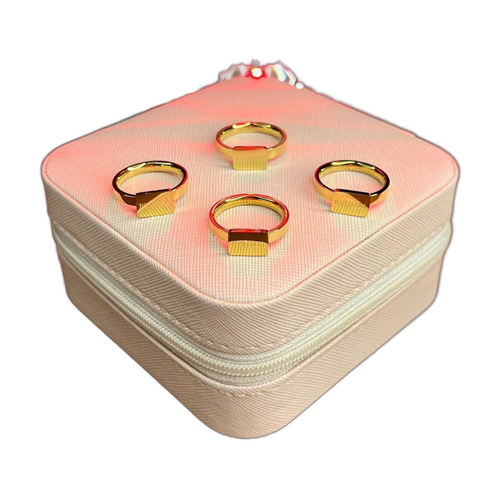 Stainless Steel 18k Tag Ring
