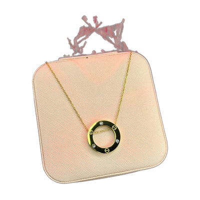 Stainless Steel 18k Gold Necklace