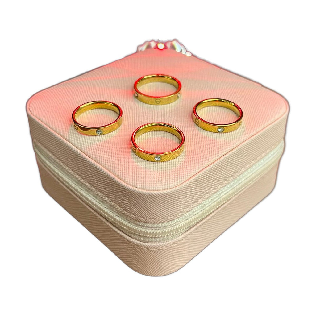 Stainless Steel 18k Sleek Ring