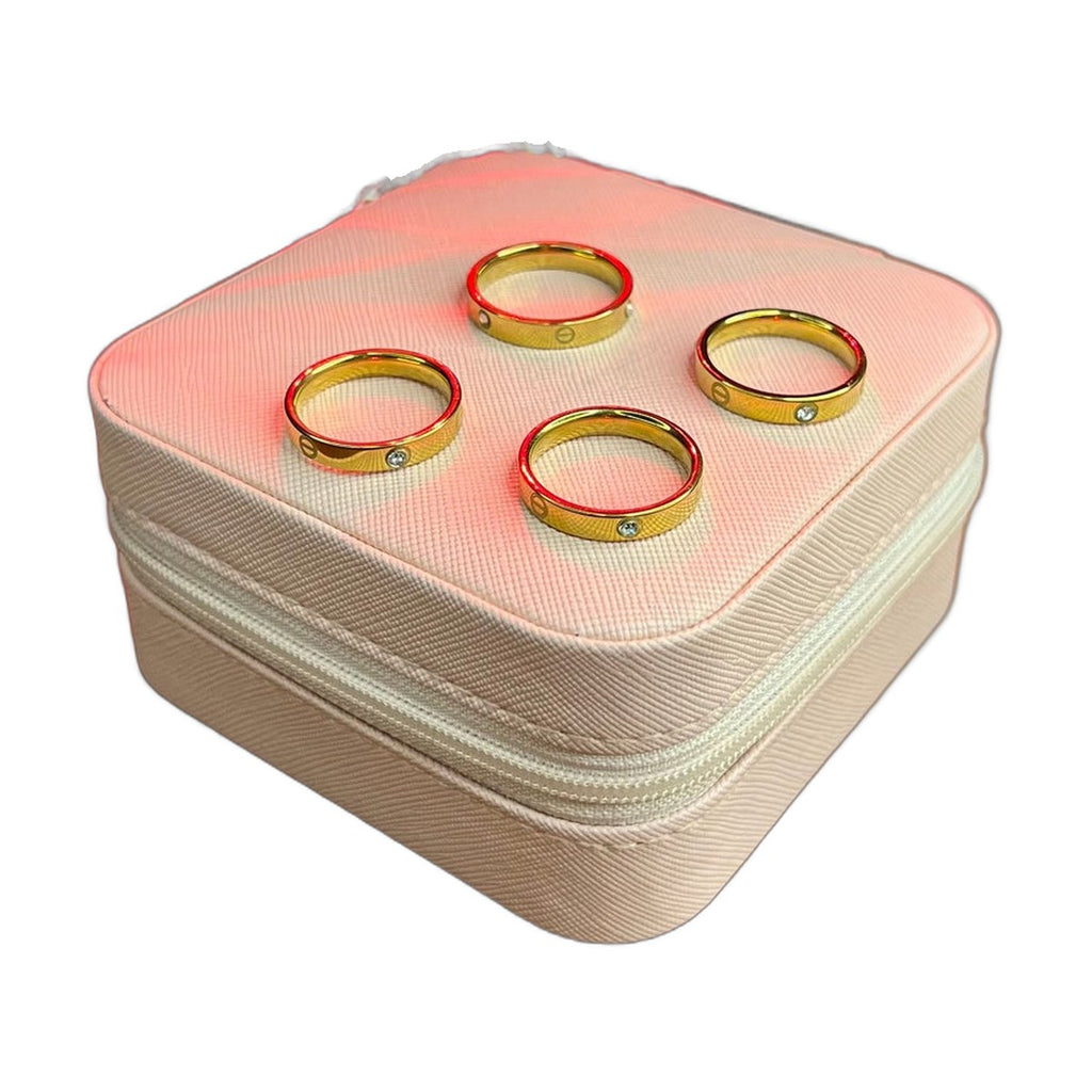 Stainless Steel 18k Sleek Ring