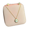 Stainless Steel 18k Shell Necklace Earring Set