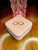 Stainless Steel 18k Stone Luxury Hoops