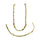 Stainless Steel 18k Chain Link 3pc Set