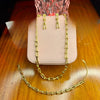 Stainless Steel 18k Chain Link 3pc Set