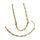Stainless Steel 18k Chain Link 3pc Set