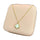 Stainless Steel 18k Double Side Clover Black/White Necklace