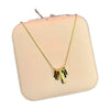 Stainless Steel 18k Drop Necklace