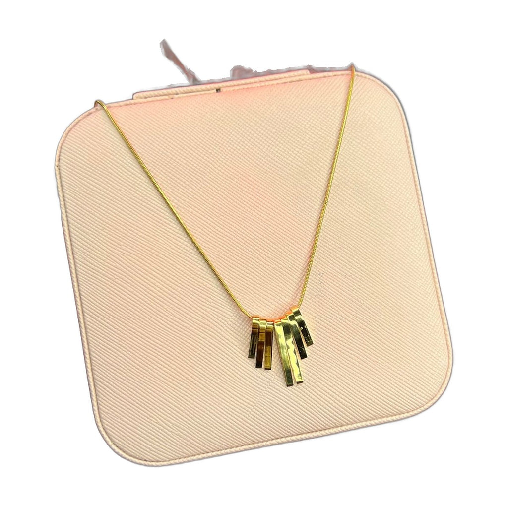 Stainless Steel 18k Drop Necklace