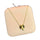 Stainless Steel 18k Drop Necklace