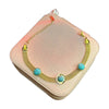 Stainless Steel 18k Feroza Mesh Bracelet