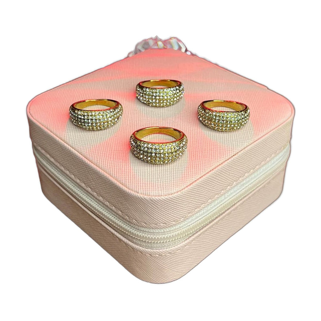 Stainless Steel 18k Galaxy Glow Ring