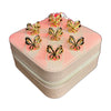 Stainless Steel 18k Gold Butterfly Ring