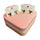 Stainless Steel 18k Gold Heart Earrings