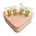 Stainless Steel 18k Gold Plated Spiky Studs