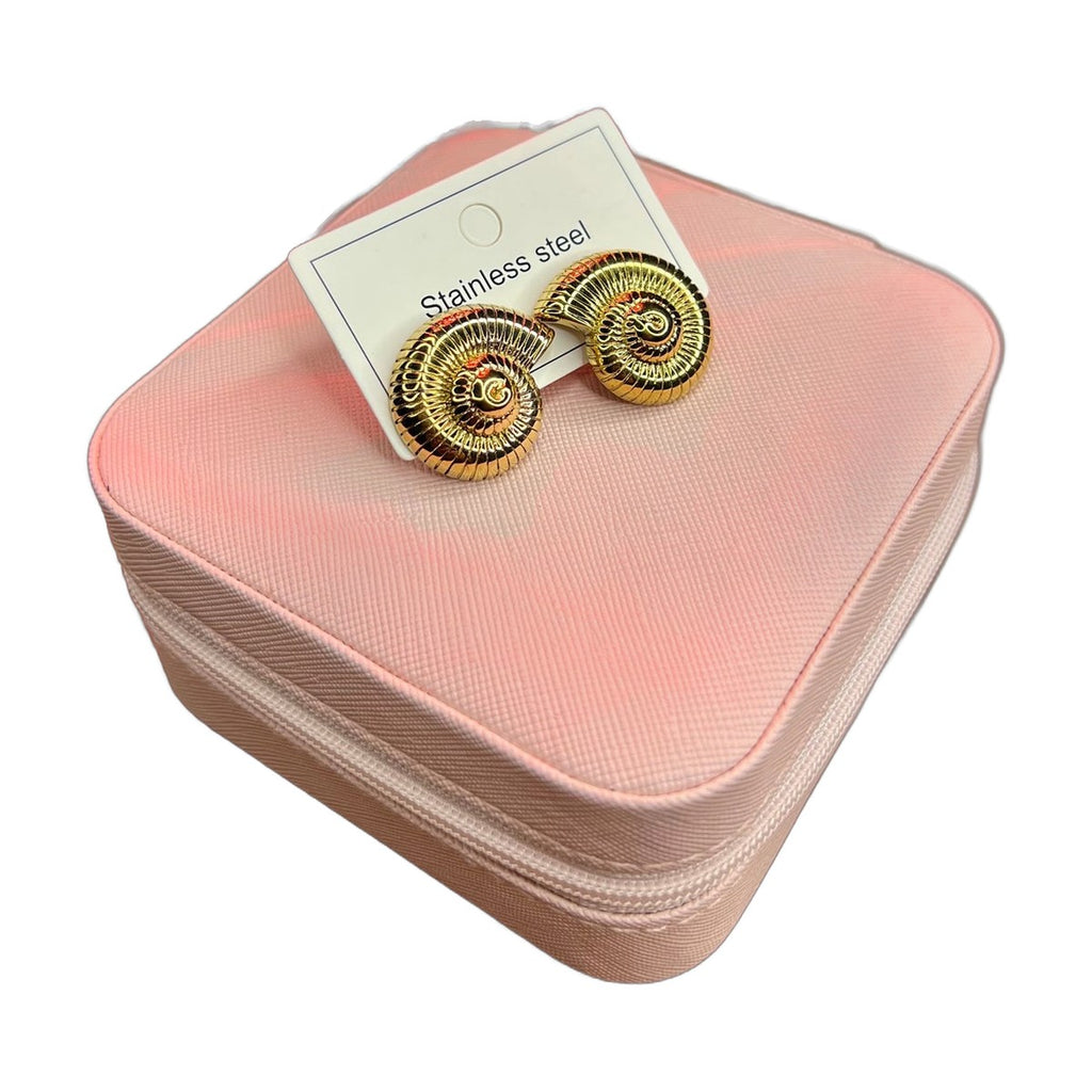 Stainless Steel 18k Gold Snail High Quality Earrings
