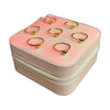 Stainless Steel 18k Golden Heart Love Ring