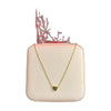 Stainless Steel 18k Golden Heart Necklace