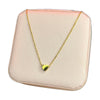 Stainless Steel 18k Golden Heart Necklace
