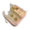Stainless Steel 18k Golden Heart x Bow Luxury 3pc Set.