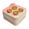 Stainless Steel 18k Halena Gold Ring