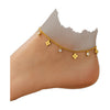Stainless Steel 18k Havana Stone Anklet